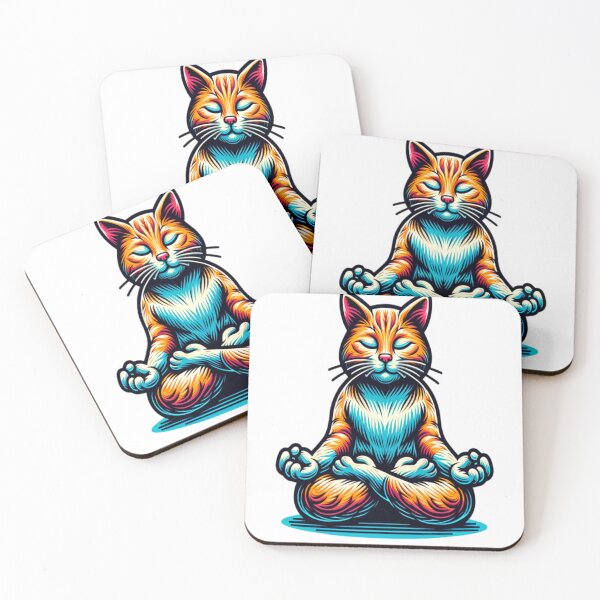 Item preview, Purrfect Flow Cat T-shirt designed and sold by adambus.