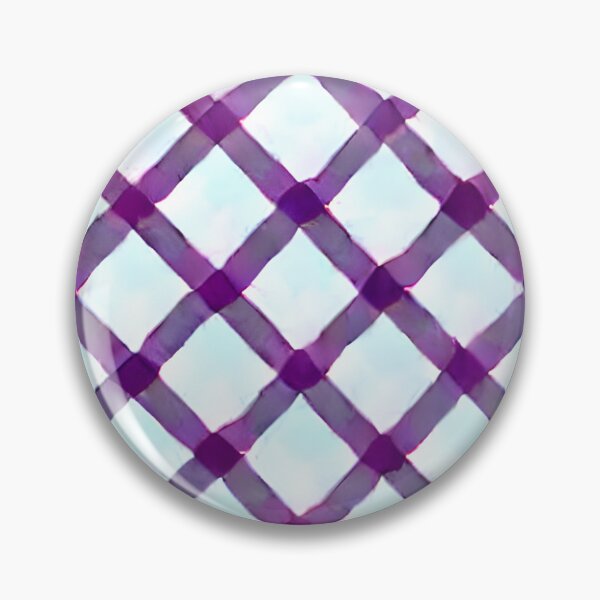 Item preview, Sky Blue Eggplant Diagonal Plaid - Seamless Pattern designed and sold by GWTF-Designs.