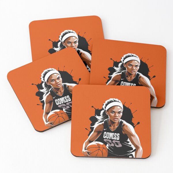 Item preview, Woman Basketball Player Slamming Her Way to Victory   designed and sold by HamzaStore15.