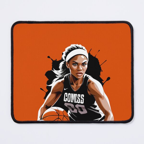 Item preview, Woman Basketball Player Slamming Her Way to Victory designed and sold by HamzaStore15.