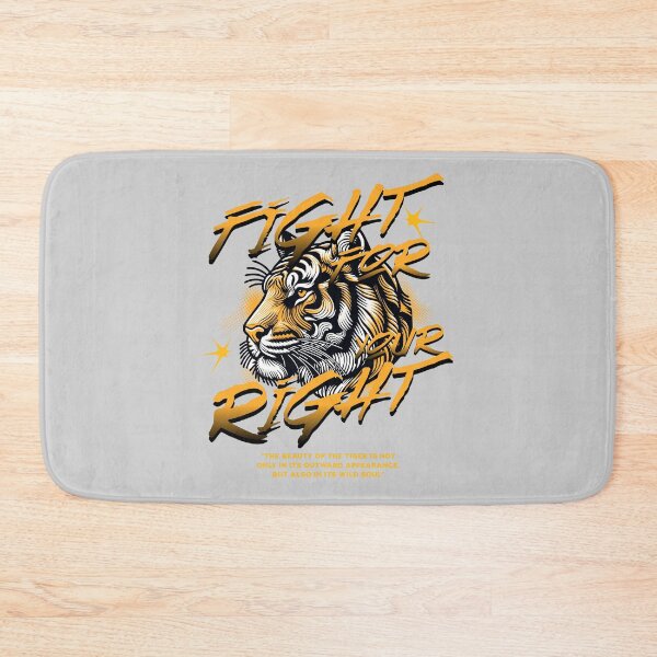 Item preview, Fight for your Right tiger designed and sold by INKNIK.