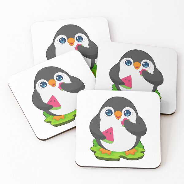 Item preview, Penguin Watermelon  designed and sold by Snabdesign84.