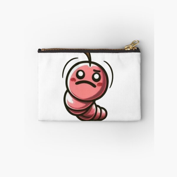 Item preview, Sad apple worm designed and sold by Yourdreamworld.