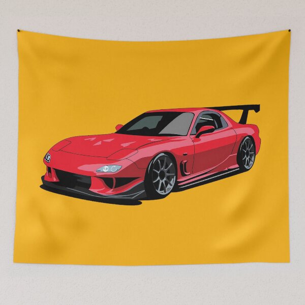 Artikelvorschau, Klassisches Design des Mazda RX-7 entworfen und verkauft von DecarYourself.