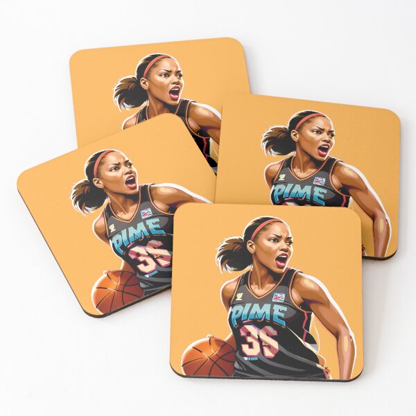 Item preview, Woman Playing Basketball , Emphasizing the Confidence and Authority   designed and sold by HamzaStore15.