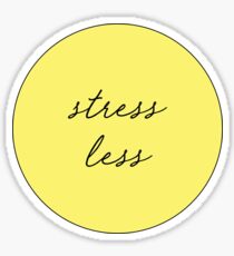 Stress Less Sticker