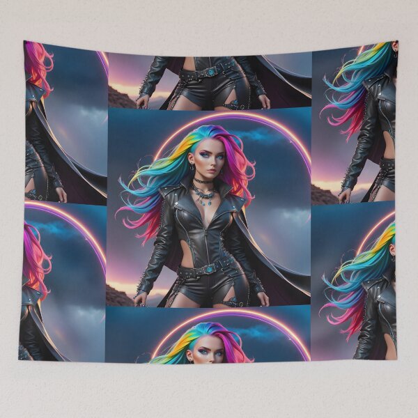 Item preview, Mystical Space Wizard Fallon 2 fantasy art pic designed and sold by PineappleBlend.
