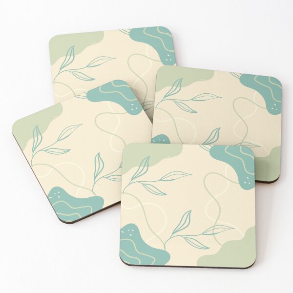 Item preview, Azure Tranquility: Blue and Green Abstract Collection designed and sold by Wonder Pixel Studio.