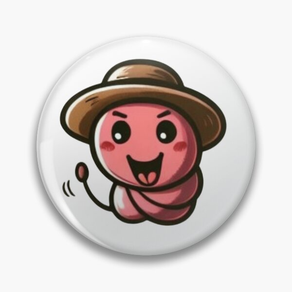 Item preview, Cute apple worm designed and sold by Yourdreamworld.