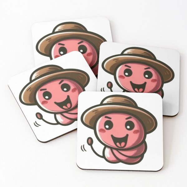 Item preview, Cute apple worm designed and sold by Yourdreamworld.