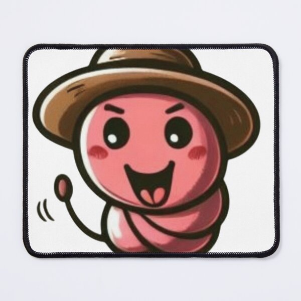 Item preview, Cute apple worm designed and sold by Yourdreamworld.