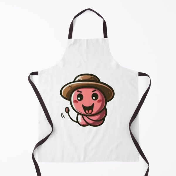 Item preview, Cute apple worm designed and sold by Yourdreamworld.