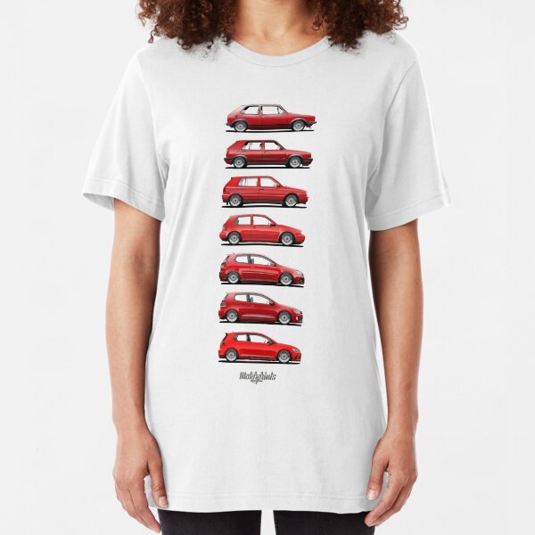 Generation Golf GTi (red) Slim Fit T-Shirt