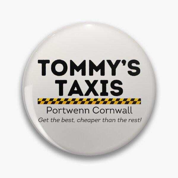 Item preview, Doc Martin Tommy's Taxis Portwenn Port Isaac Cornwall designed and sold by SonnyBoyDesigns.