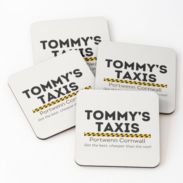 Item preview, Doc Martin Tommy's Taxis Portwenn Port Isaac Cornwall designed and sold by SonnyBoyDesigns.
