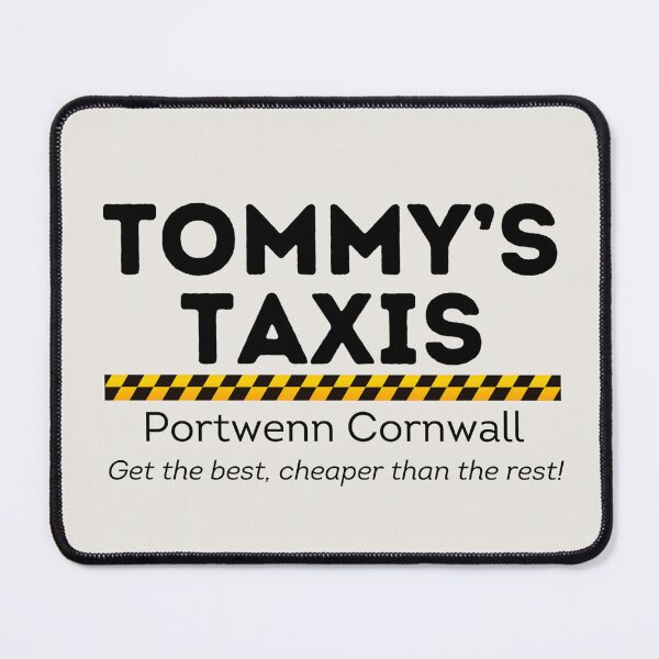 Item preview, Doc Martin Tommy's Taxis Portwenn Port Isaac Cornwall designed and sold by SonnyBoyDesigns.