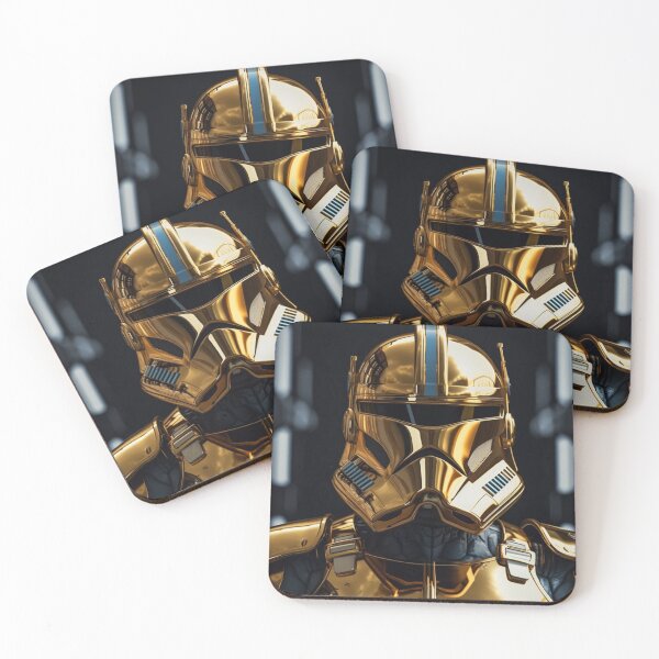 Item preview, Gold armor soldier designed and sold by SkywalkAI.