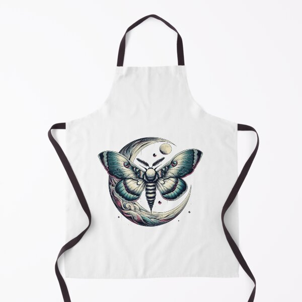Item preview, Chinese Moon Moth illustration, Actias ningpoana designed and sold by KOURCHAL ART.