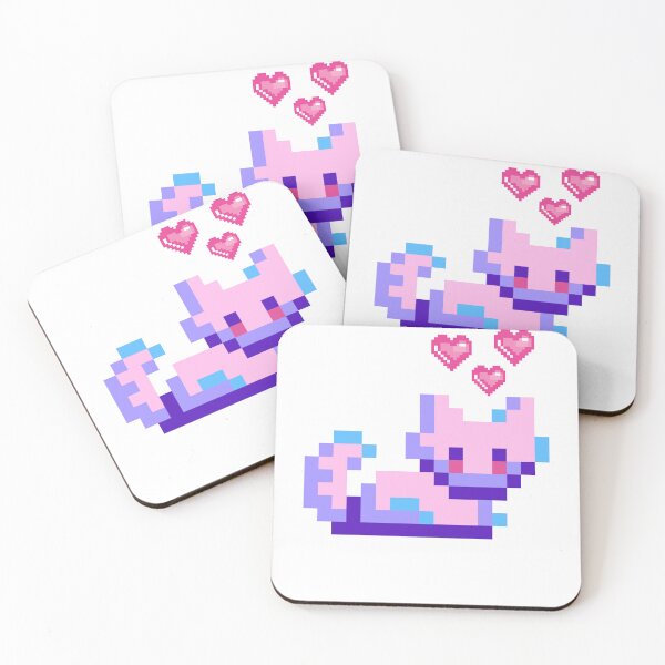 Item preview, cute cat with hearts designed and sold by hamriexport.