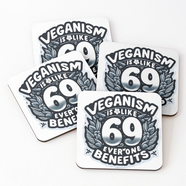 Artikelvorschau, Veganismus ist wie 69, von dem jeder profitiert entworfen und verkauft von vgrecipes.