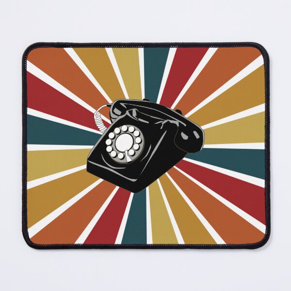 Item preview, Retro sunburst and cartoon telephone designed and sold by Easywear.