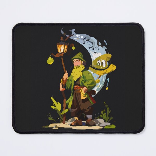 Item preview, Old Man With Lamp On Hand T shirt Design designed and sold by teedesigndaily.
