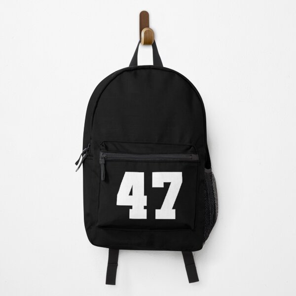 Item preview, 47, forty-seven, white, soccer league designed and sold by Numbers-Art.