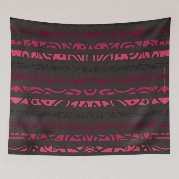 Item preview, Colorful Striped Mandala Flower of Life designed and sold by LemonFun.