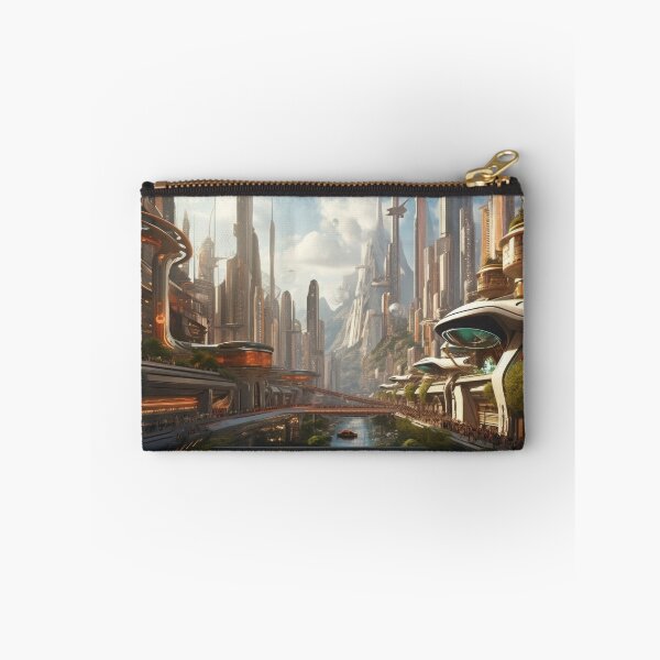Item preview, Utopian Vistas: The Eco-City of Tomorrow designed and sold by EpicImageForge.