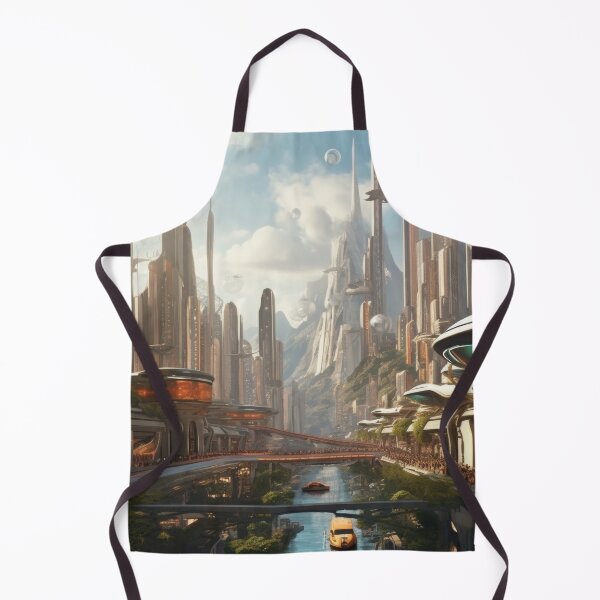 Item preview, Utopian Vistas: The Eco-City of Tomorrow designed and sold by EpicImageForge.