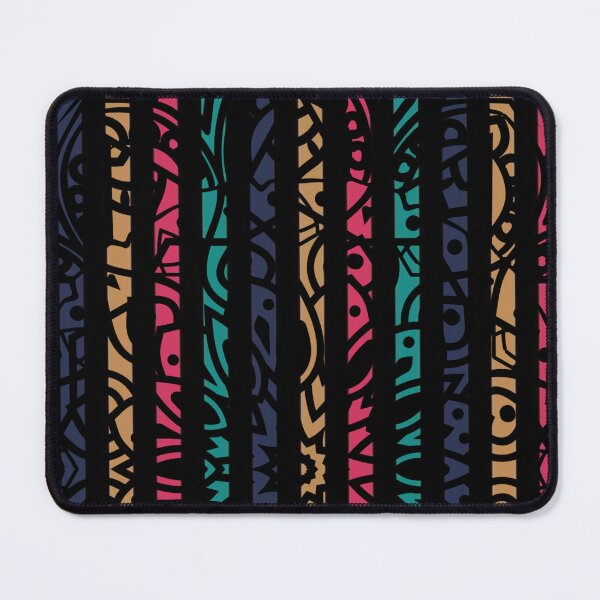 Item preview, Colorful Vertical Striped Mandala Flower designed and sold by LemonFun.