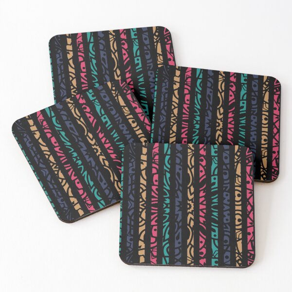 Item preview, Colorful Vertical Striped Mandala Flower designed and sold by LemonFun.