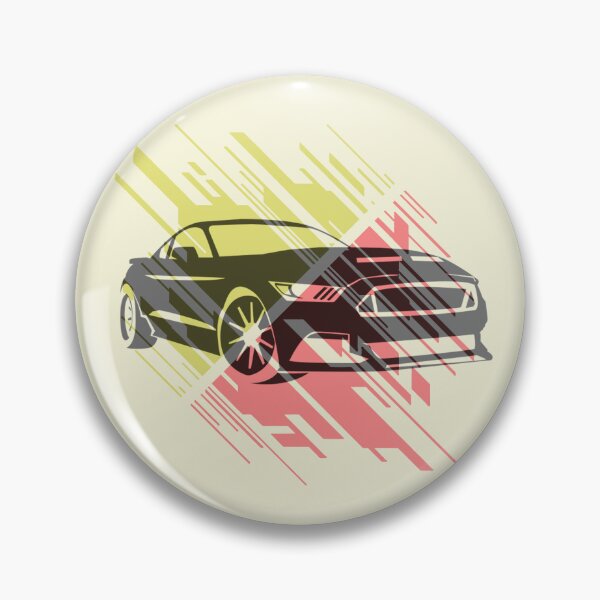 Item preview, Modern Car on Cracked Colorful Background designed and sold by Stipper Store.