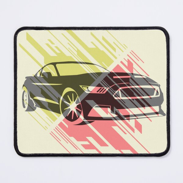 Item preview, Modern Car on Cracked Colorful Background designed and sold by Stipper Store.