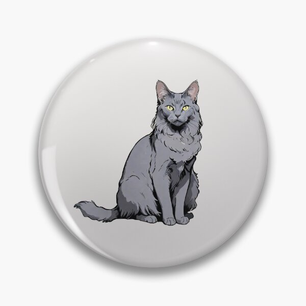 Item preview, Nebelung cat designed and sold by EscapePlaceHD.