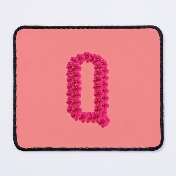 Item preview, Red Flower Letter Q designed and sold by mlogic.
