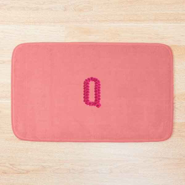 Item preview, Red Flower Letter Q designed and sold by mlogic.