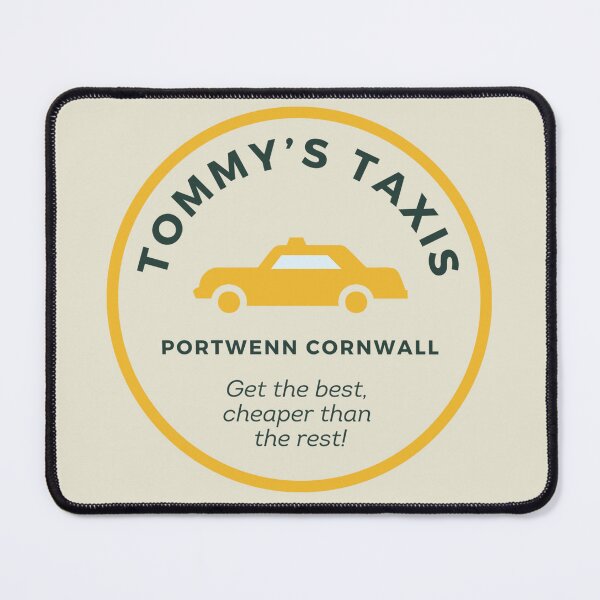 Item preview, Doc Martin Tommy's Taxis Portwenn Port Isaac Cornwall designed and sold by SonnyBoyDesigns.
