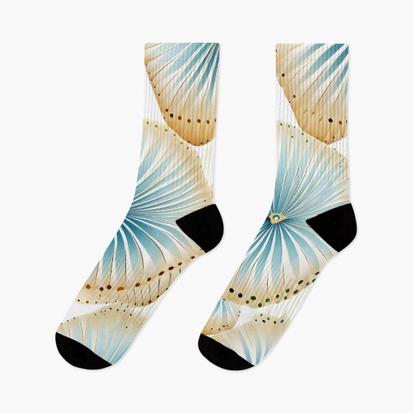 Item preview, asymmetrical seashell pattern print designed and sold by dcrc.