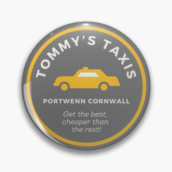 Item preview, Doc Martin Tommy's Taxis Portwenn Port Isaac Cornwall designed and sold by SonnyBoyDesigns.
