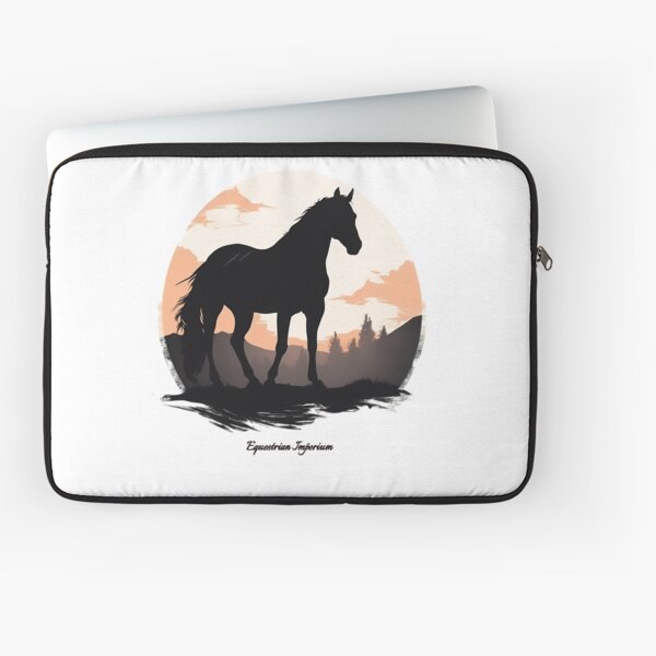 Aperçu de l'œuvre Étalon de l'Ouest - Cheval au levé du jour créée et vendue par EquestrianImperium.