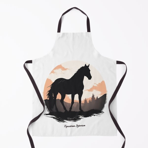 Item preview, Western Stallion - Horse at sunset designed and sold by EquestrianImperium.