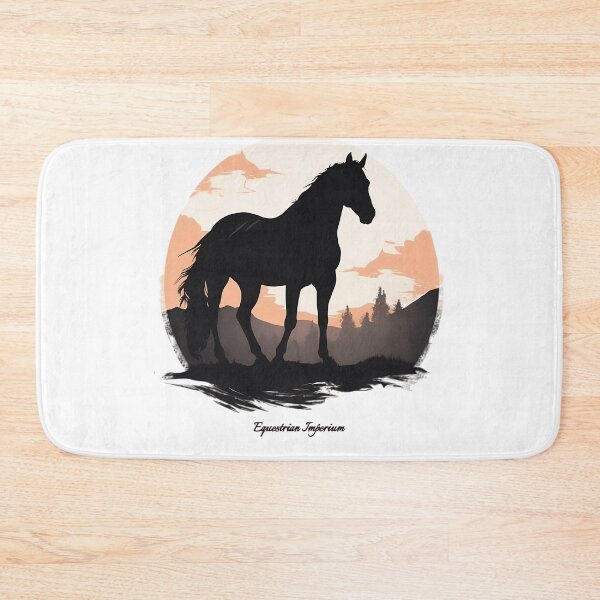 Item preview, Western Stallion - Horse at sunset designed and sold by EquestrianImperium.