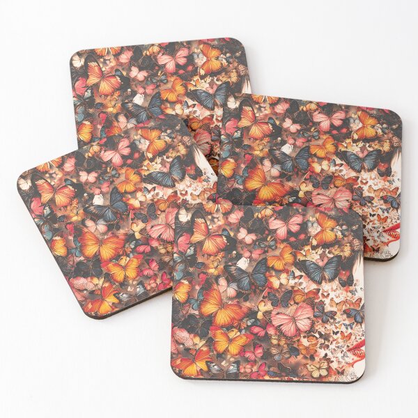 Item preview, Metamorphosis in Bloom: Butterfly Silhouette designed and sold by Cheeky Companions.