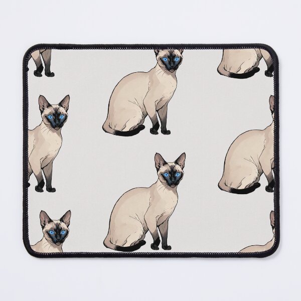 Item preview, Siamese cat designed and sold by EscapePlaceHD.