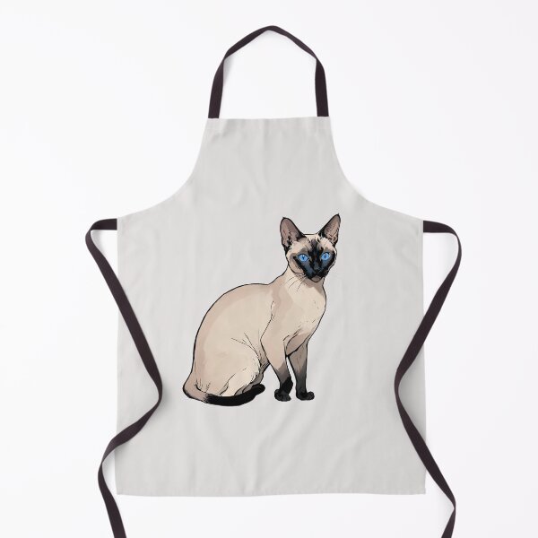 Item preview, Siamese cat designed and sold by EscapePlaceHD.
