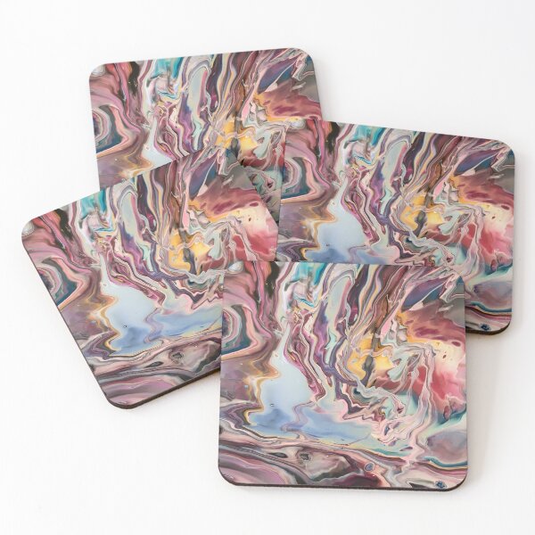 Item preview, Fluid art posters and cards designed and sold by ColorWaveShop.