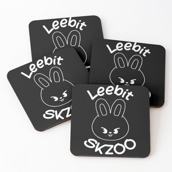 Item preview, Stray Kids - Skzoo Leebit Head w/ Name [WHITE OUTLINE] designed and sold by itsaiaaa.