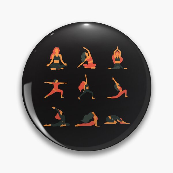 Item preview, Zen Asana: Yoga Pose Art Collection designed and sold by Wonder Pixel Studio.