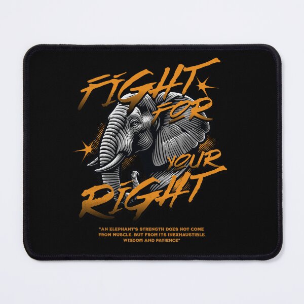 Item preview, Fight for your Right elephant designed and sold by INKNIK.